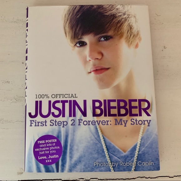 justin bieber book first step 2 forever - Picture 1 of 3